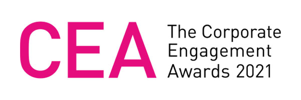 The corporate Engagement Awards 2021 logo
